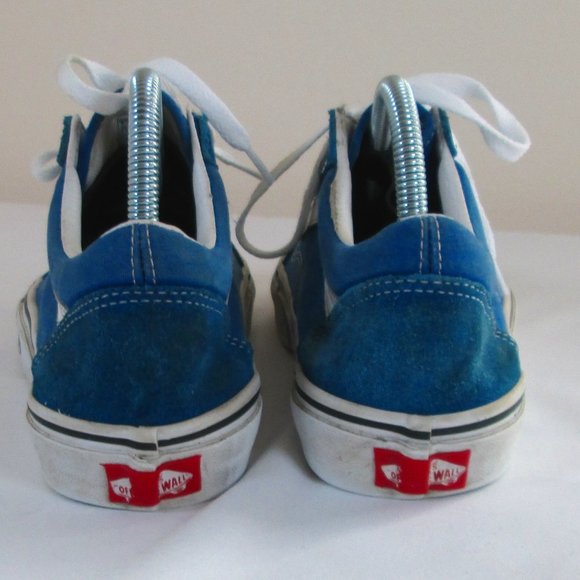 VANS OLD SKOOL Beacon Blue Shoe Mens Size 7.5  Womens Size 9.0 Used - Go… - Picture 5 of 10
